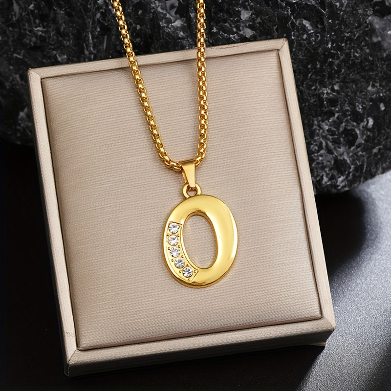 Corinne Gold Initial Necklace