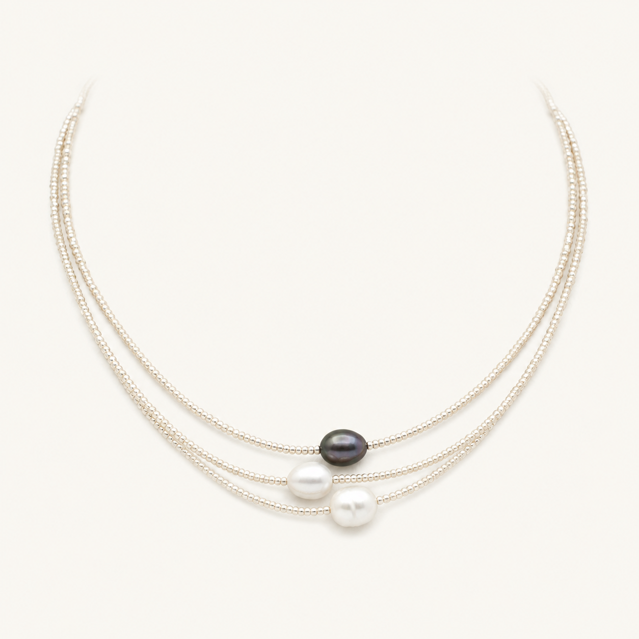 Junia Natural Pearl Necklace
