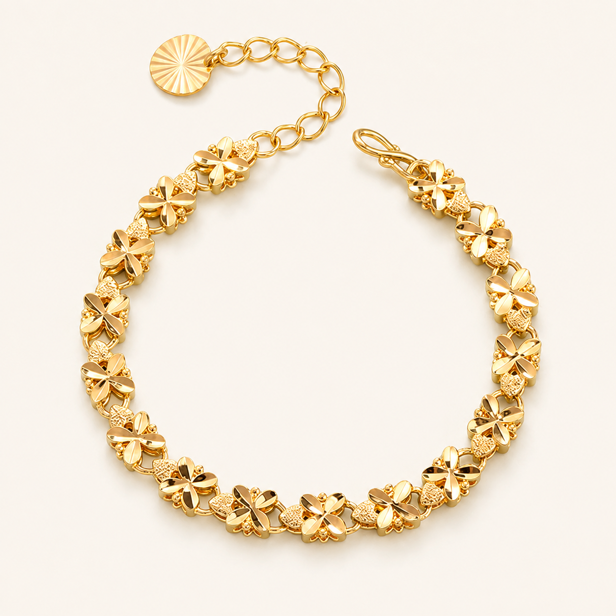 Romy Gold Daisy Bracelet