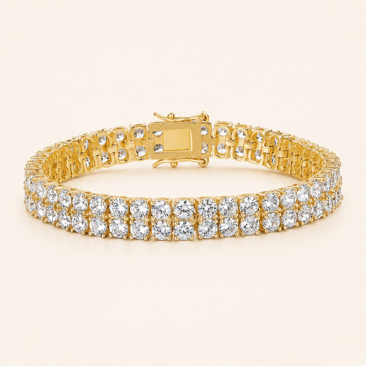 Davina Gold Tennis Bracelet
