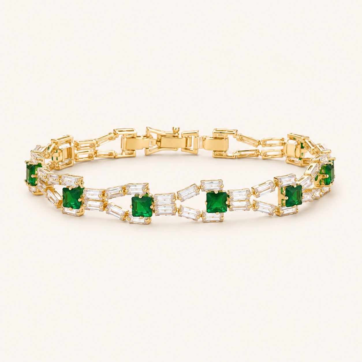 Faye Gold Tennis Bracelet
