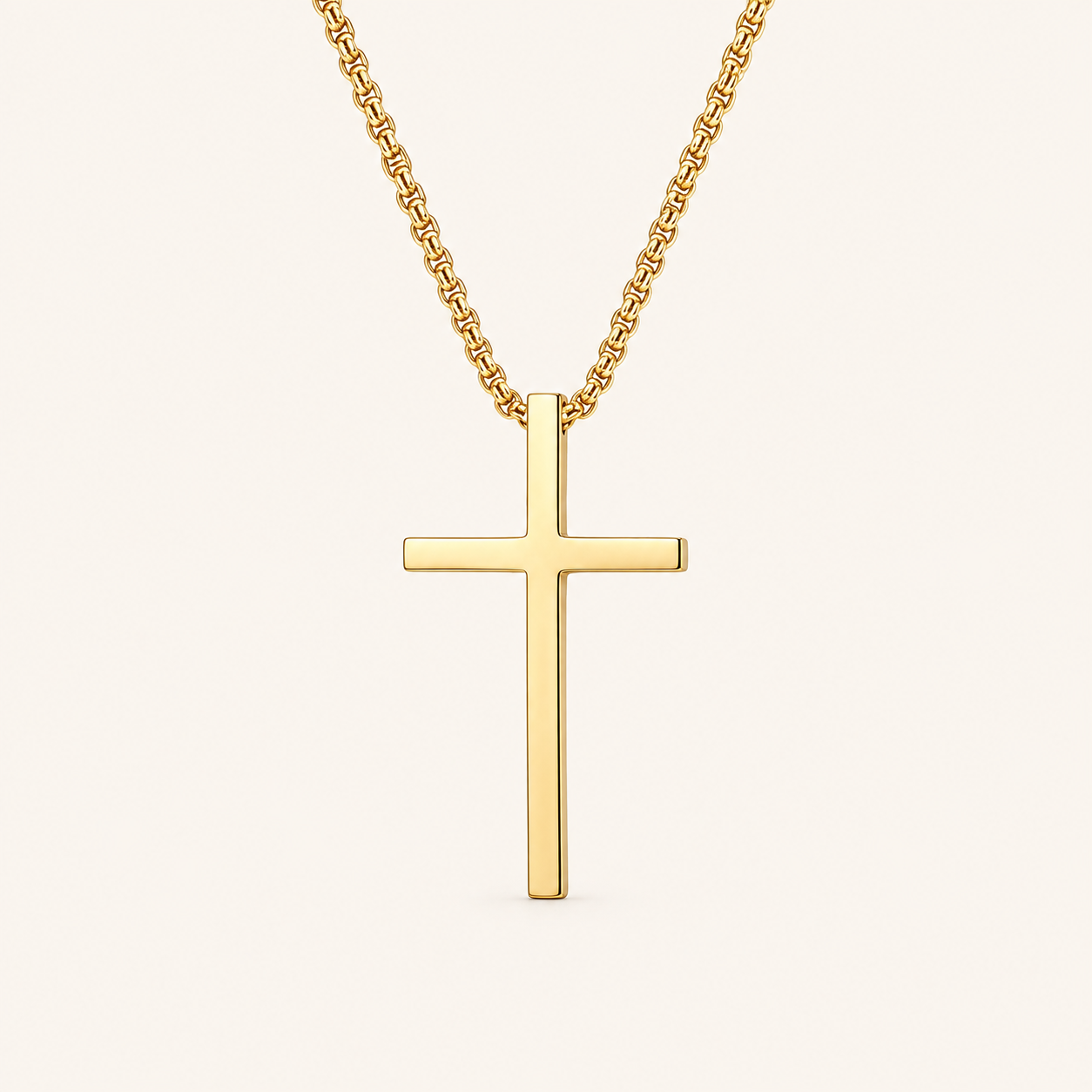Faith Gold Cross Necklace