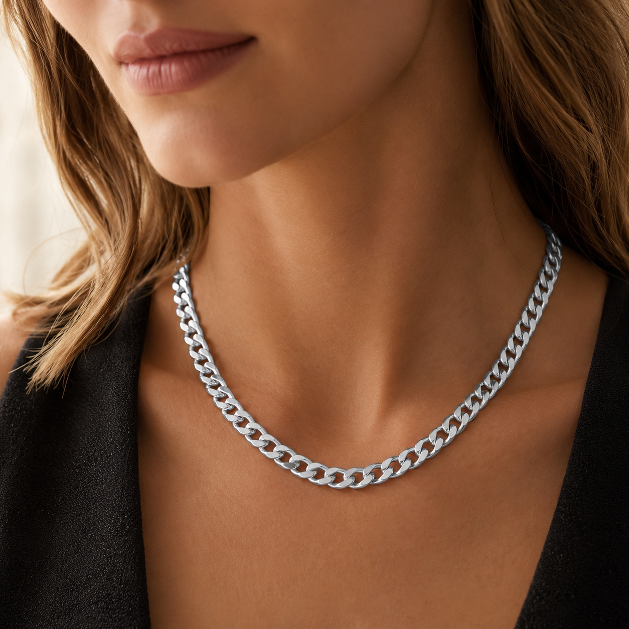 Marlowe Gold Cuban Necklace
