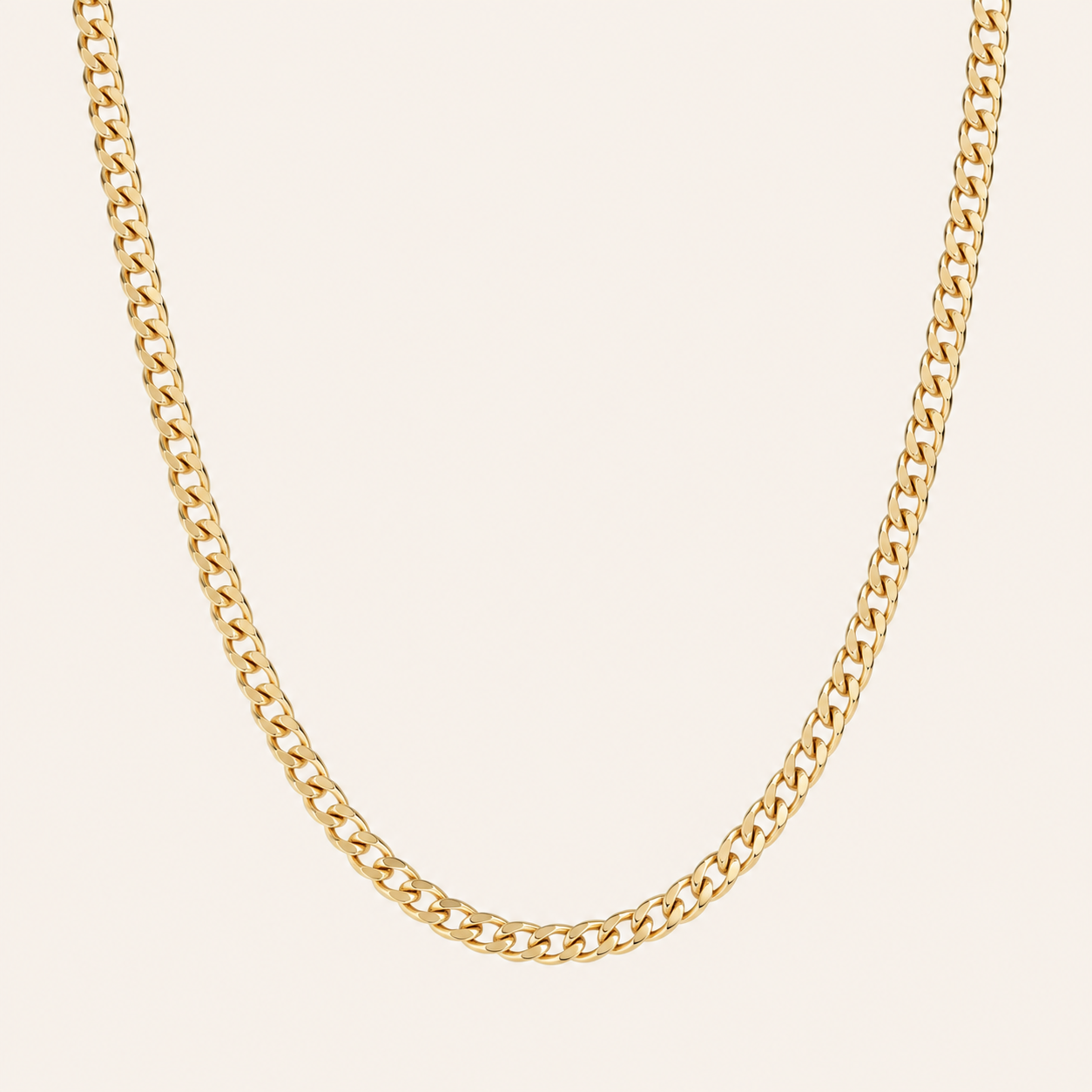 Marlowe Gold Cuban Necklace