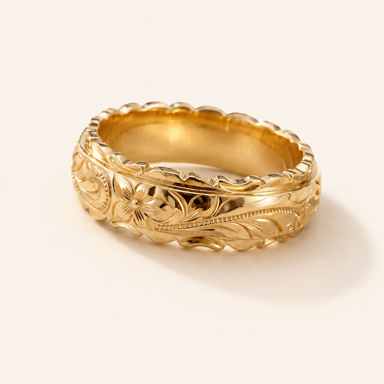 Seraphine Gold Flower Ring