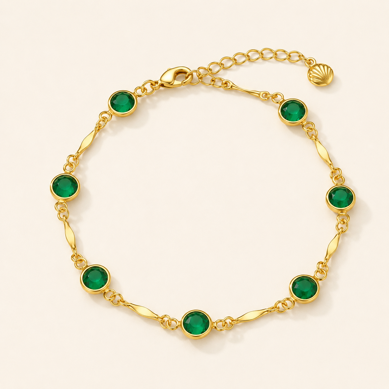 Esme Emerald Bracelet