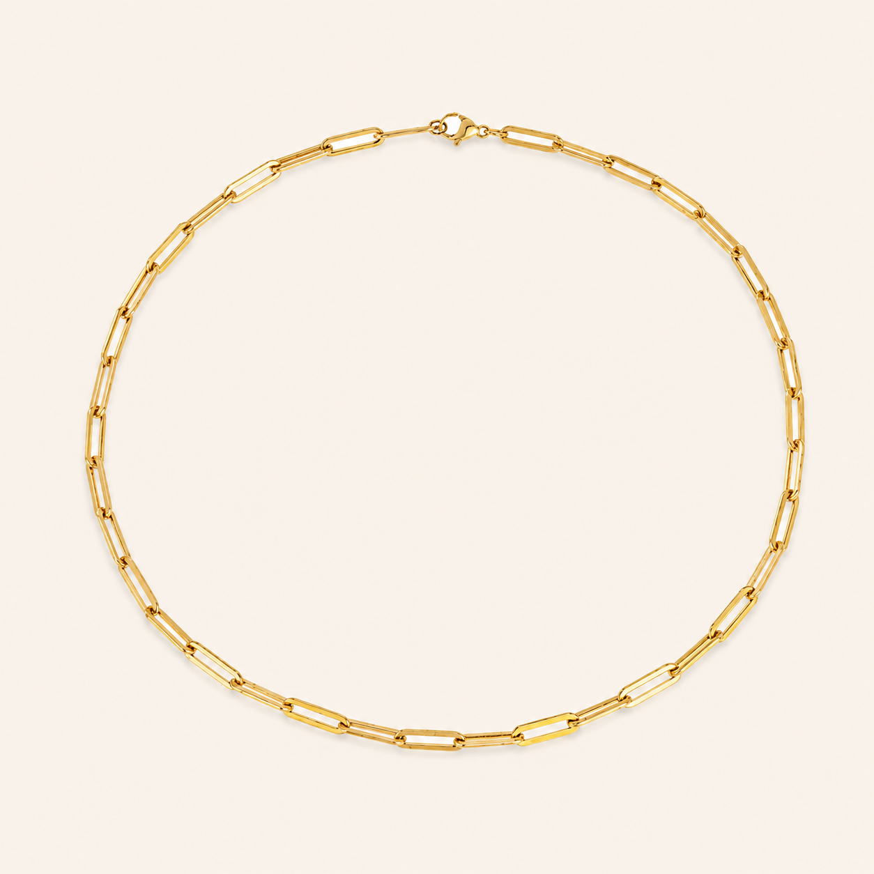 Melisande White Gold Chain Necklace