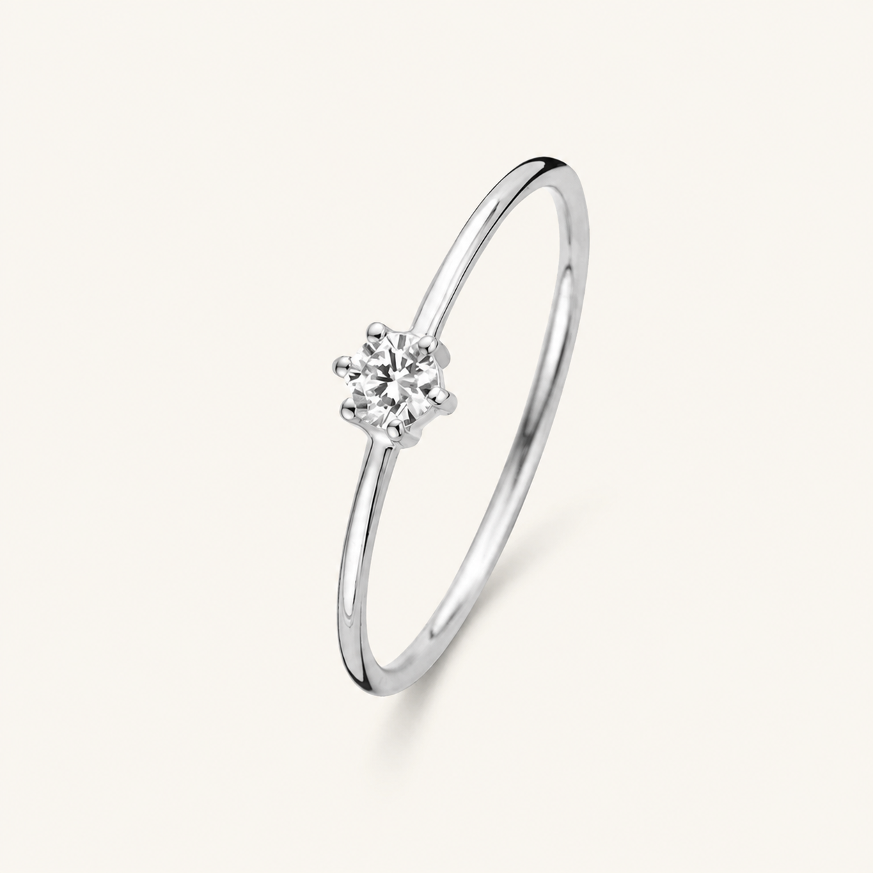 Abella White Gold Ring
