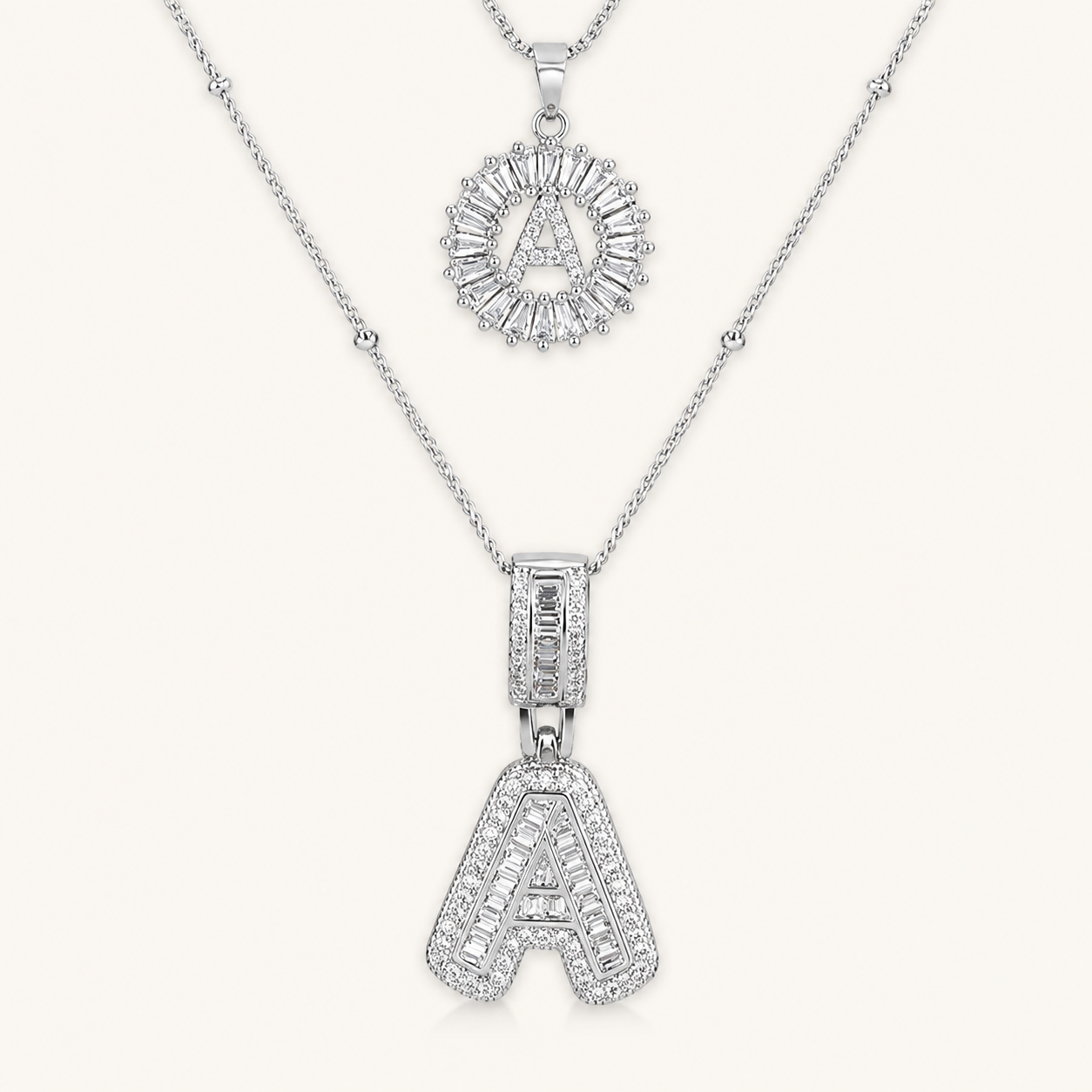 Reyna Gold Initial Necklace
