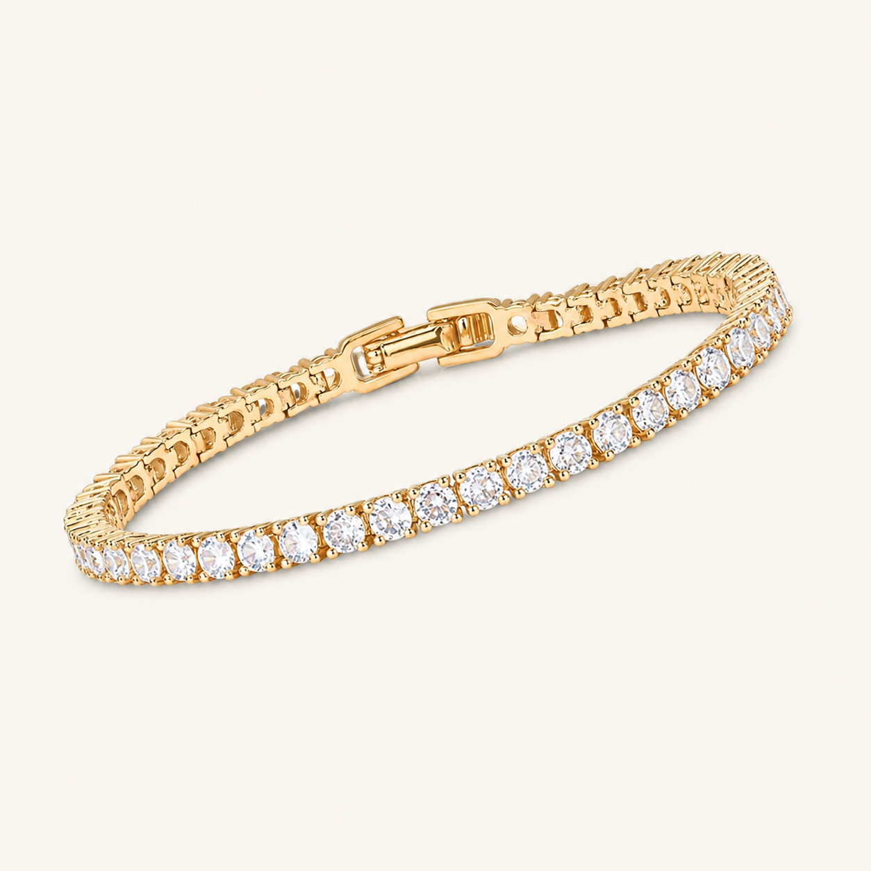 Madeleine Gold Tennis Bracelet