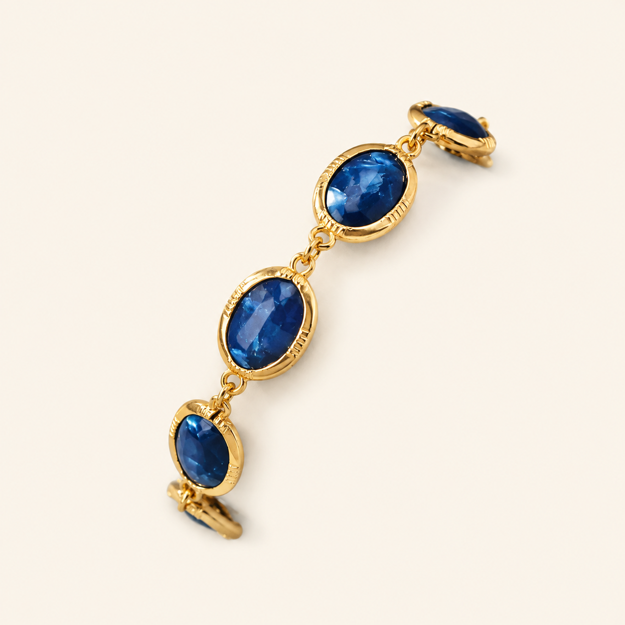 Seraphyne Gold Sapphire Bracelet