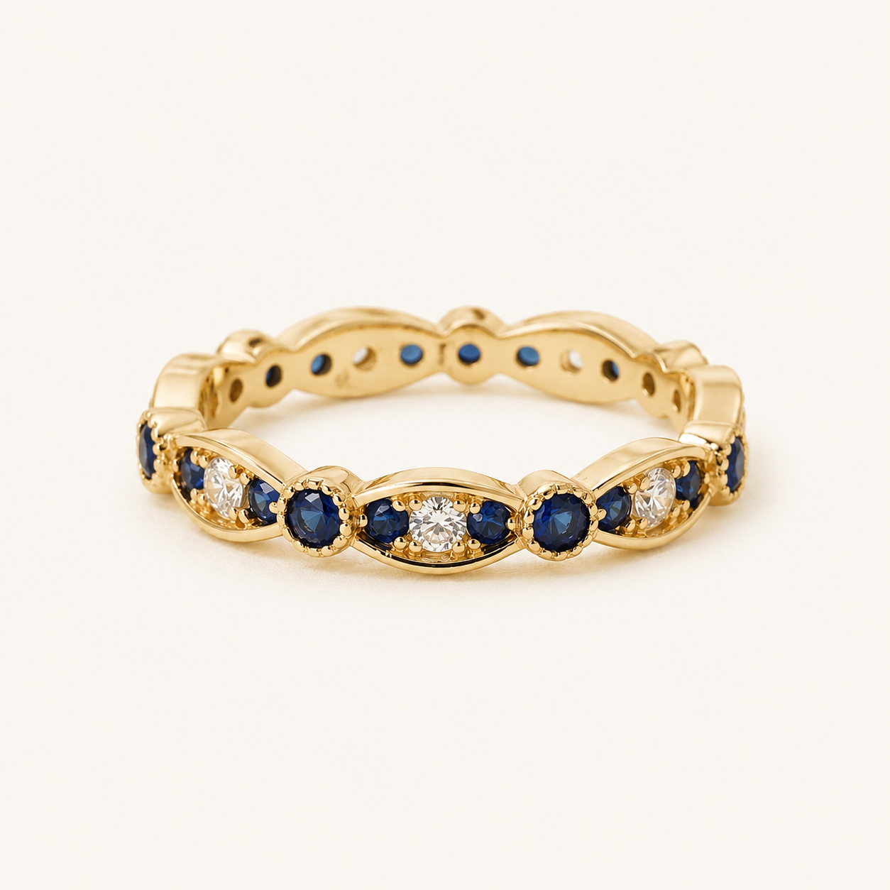 Rita Gold Sapphire Ring