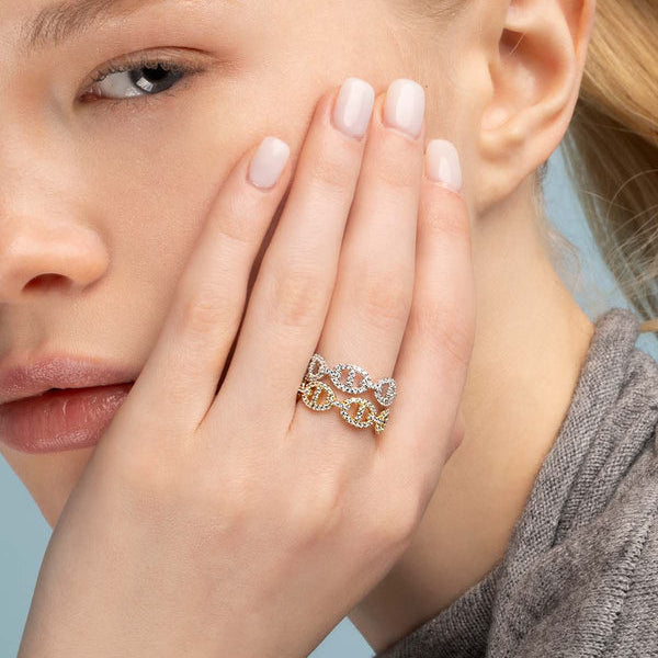 Isla White Gold Ring