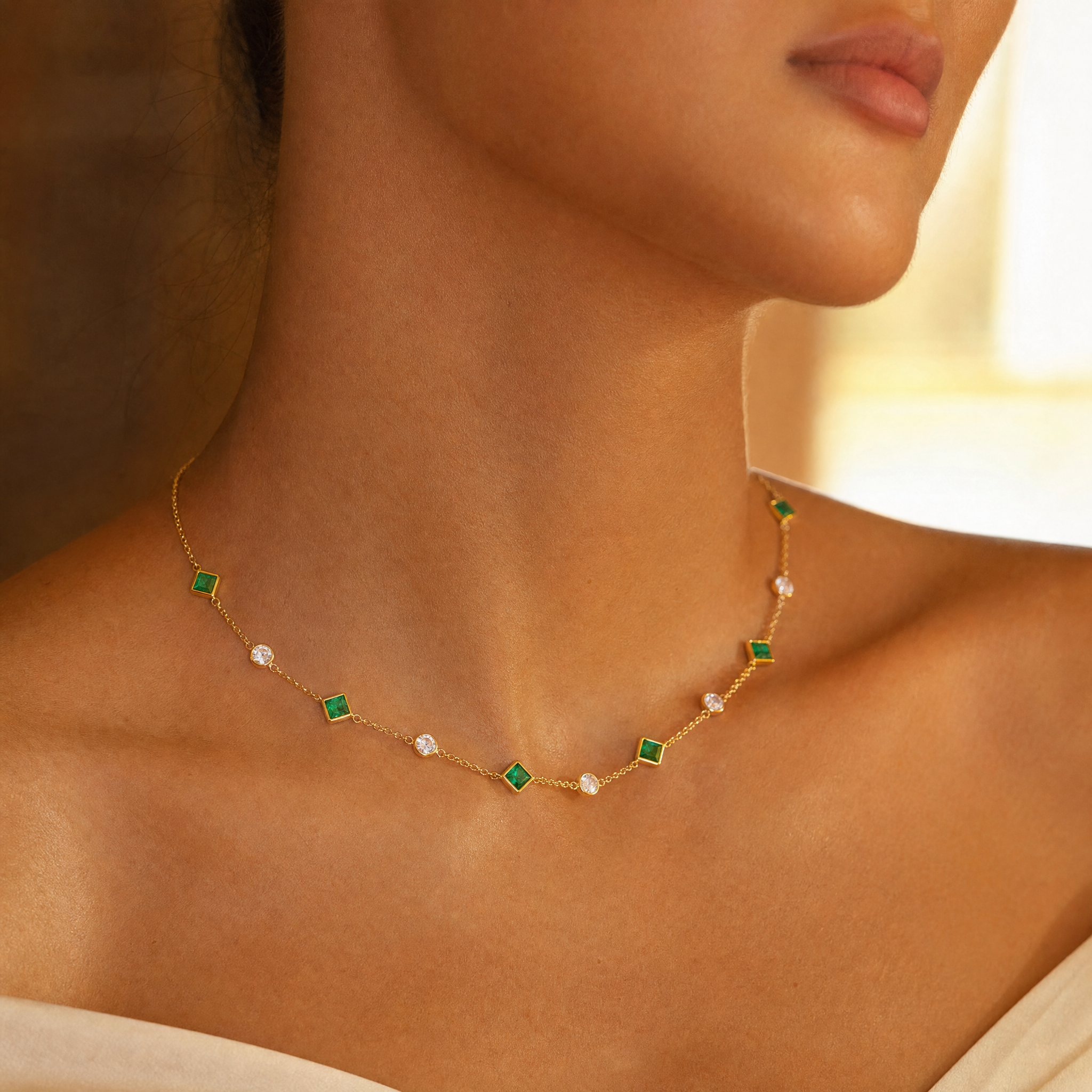 Amelisse Emerald Necklace