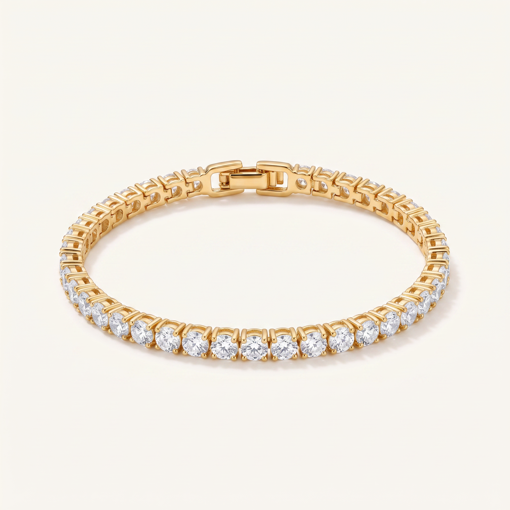 Anaya Gold Tennis Bracelet