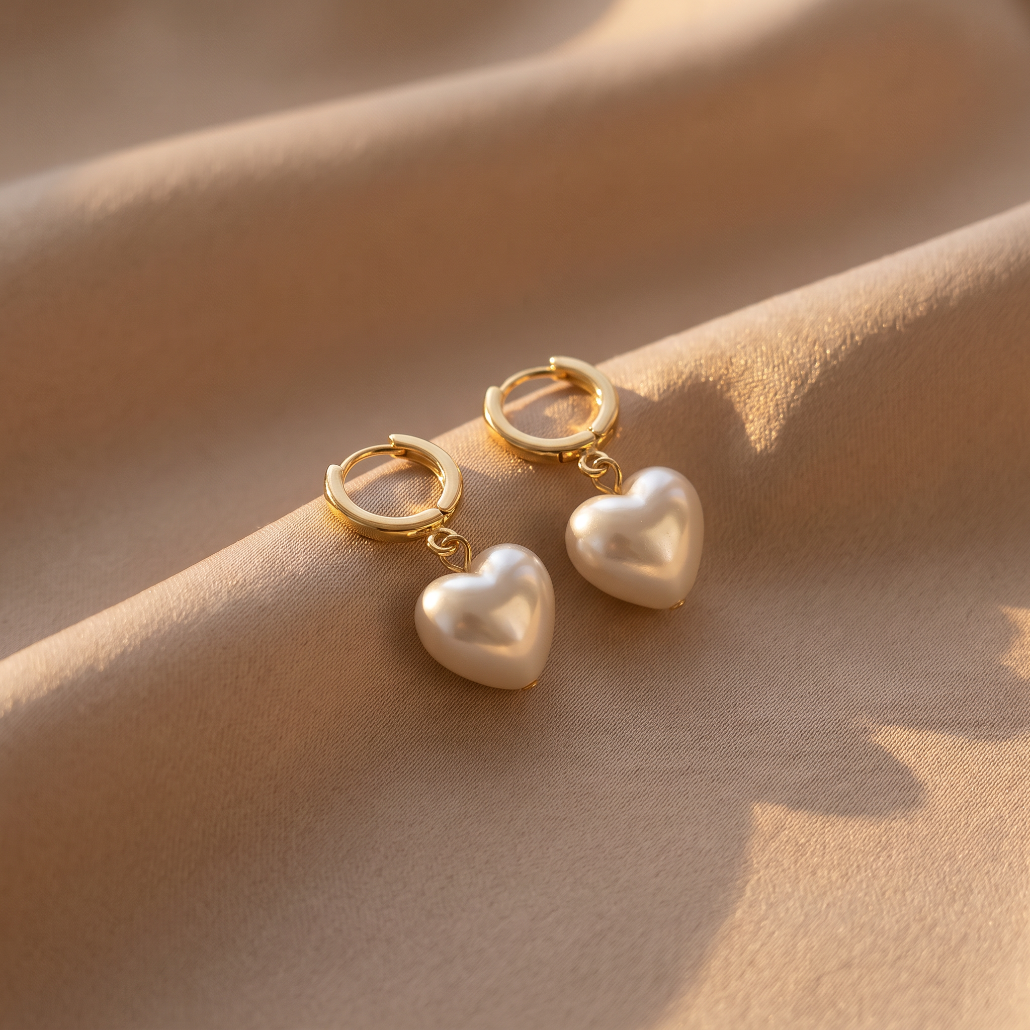 Anouk Gold Pearl Earrings