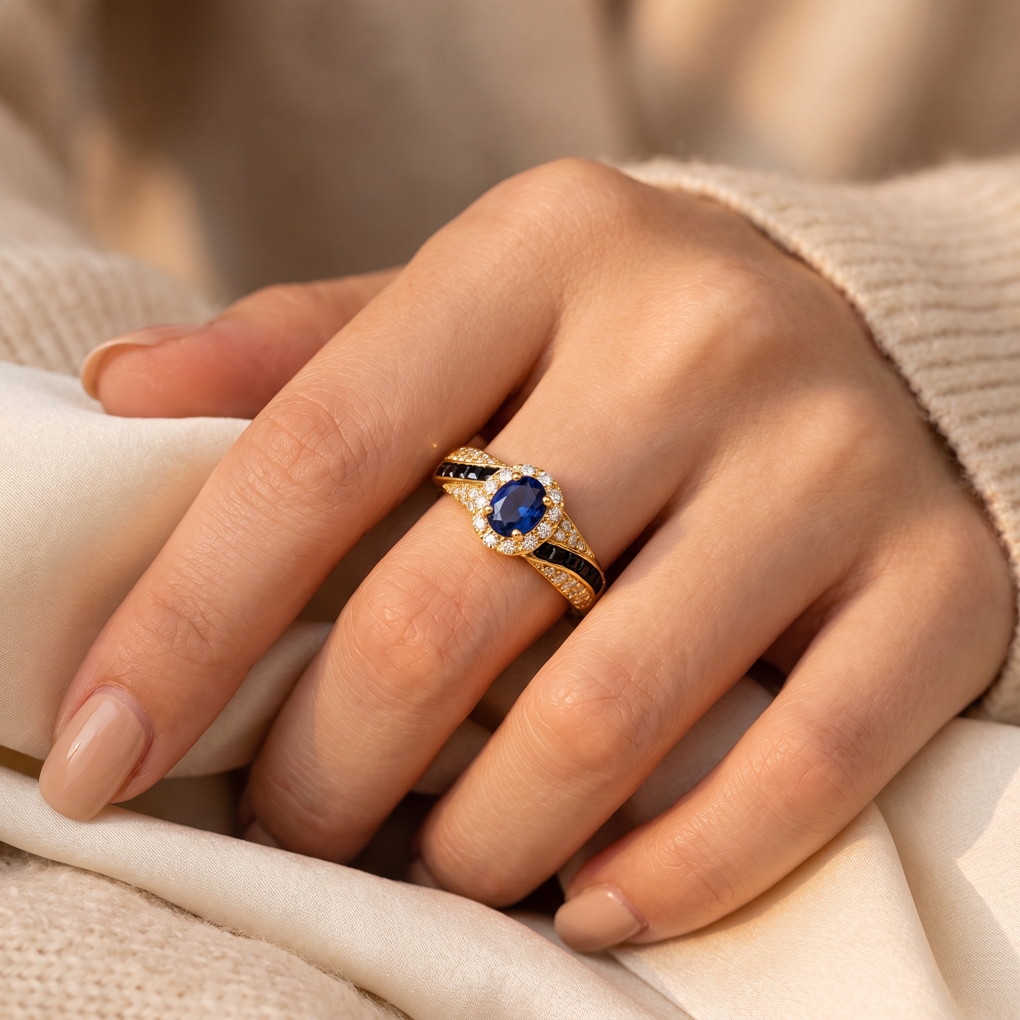 Avelisse Sapphire Ring