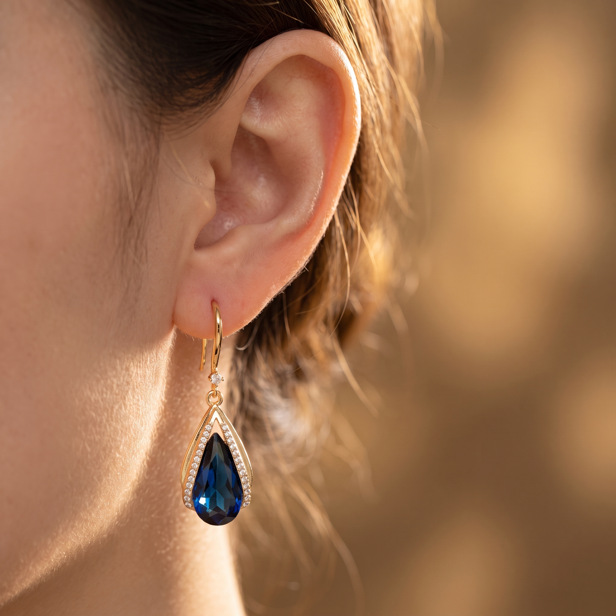 Azura Gold Earrings