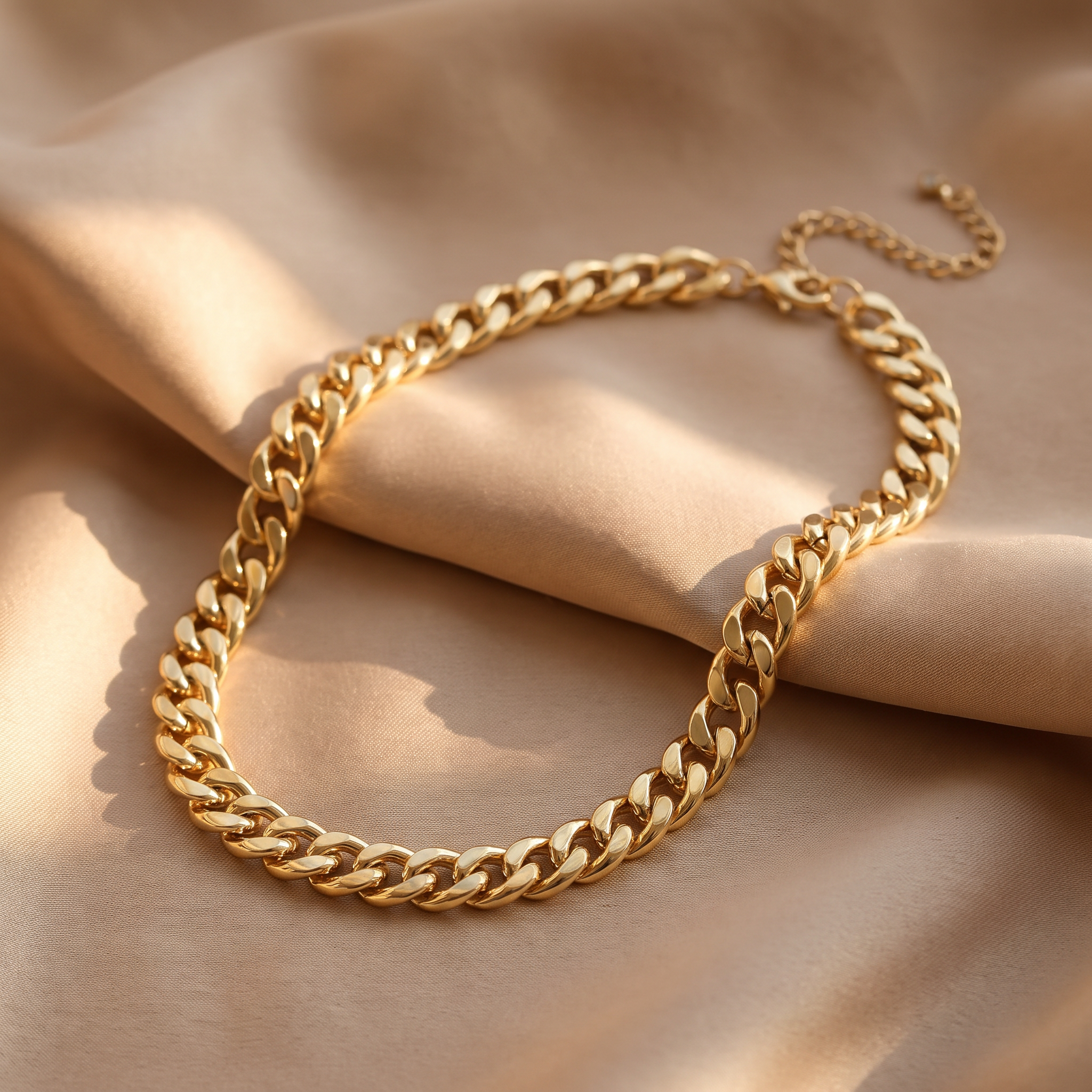 Marlowe Gold Cuban Necklace