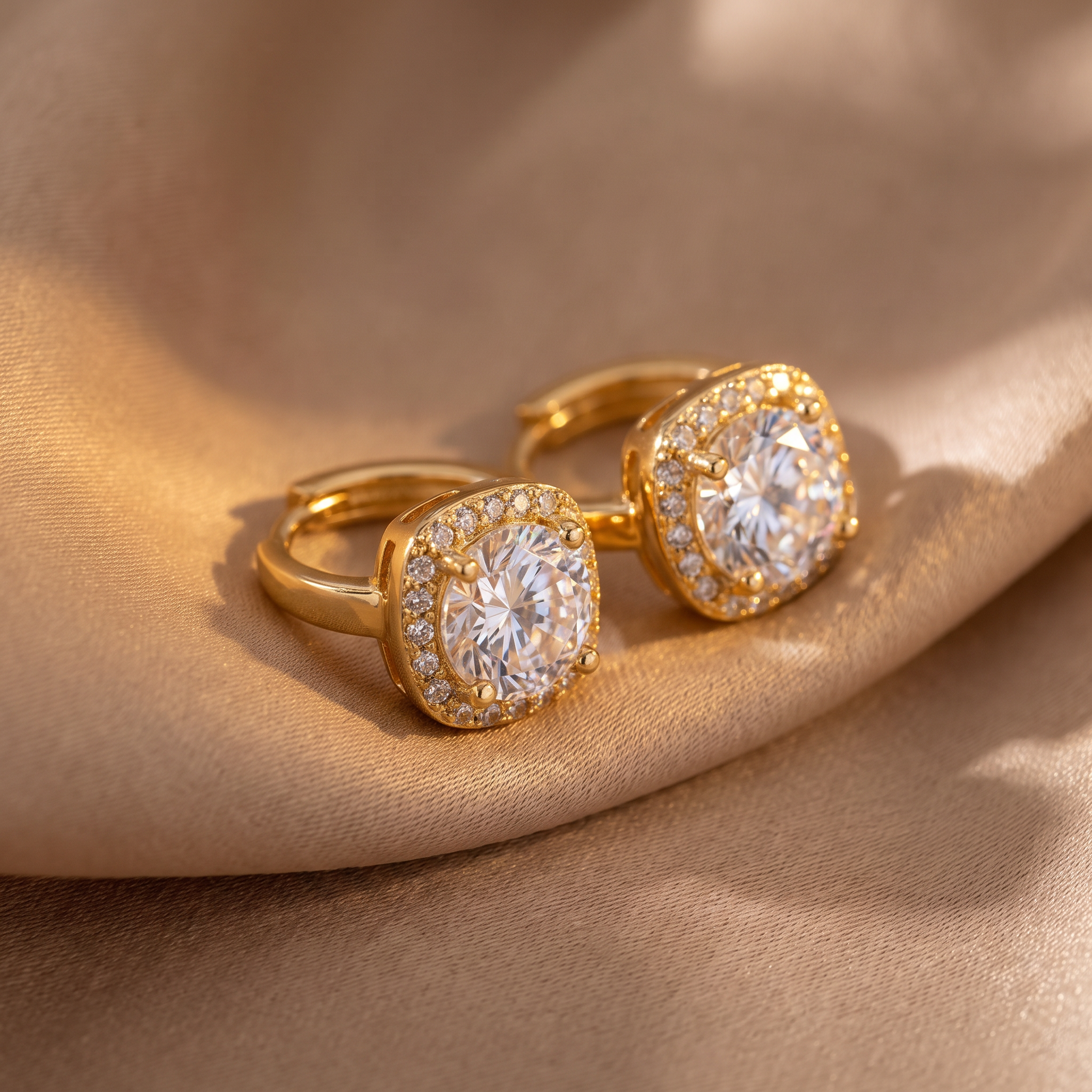 Nadine Square Earrings