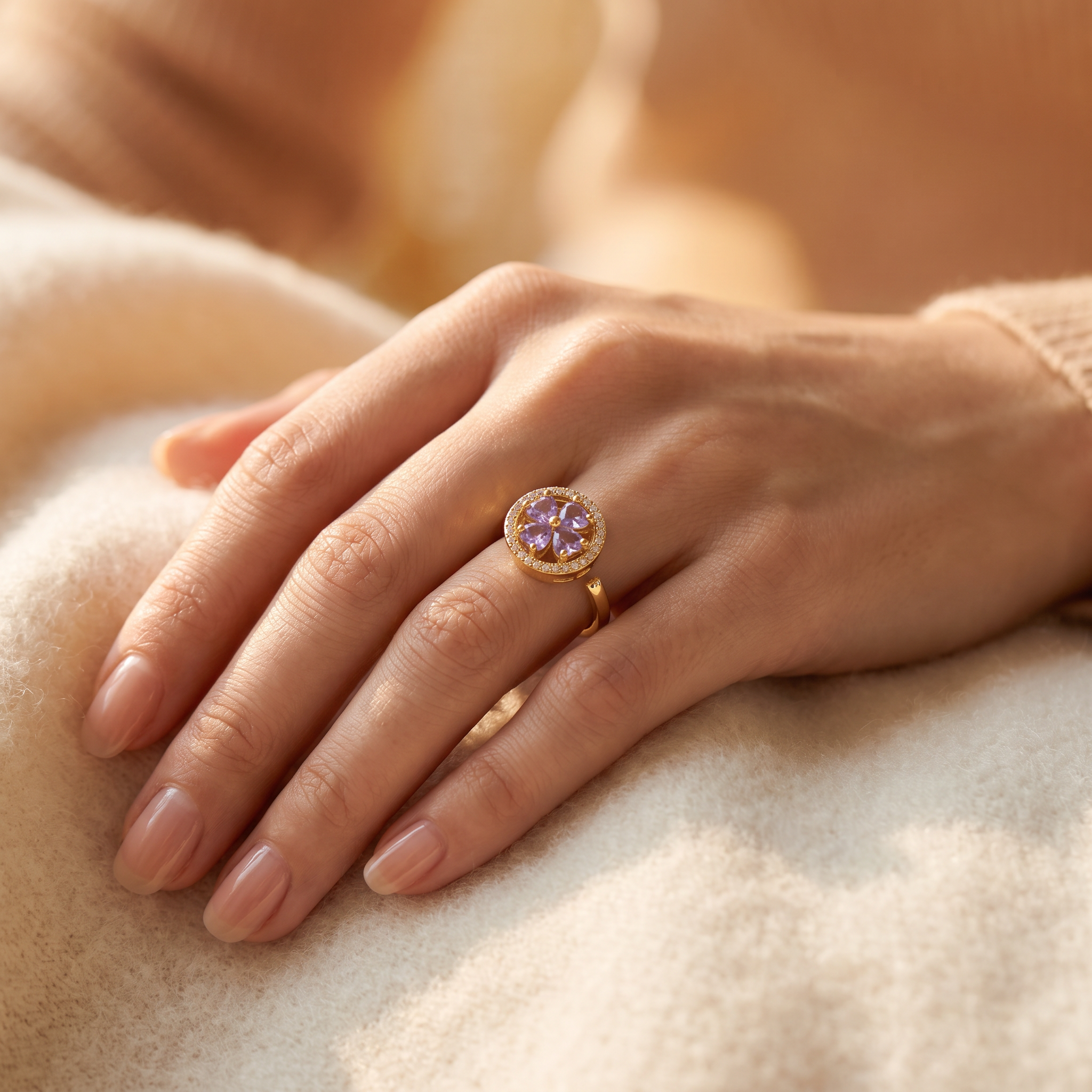 Natalia Gold Ring