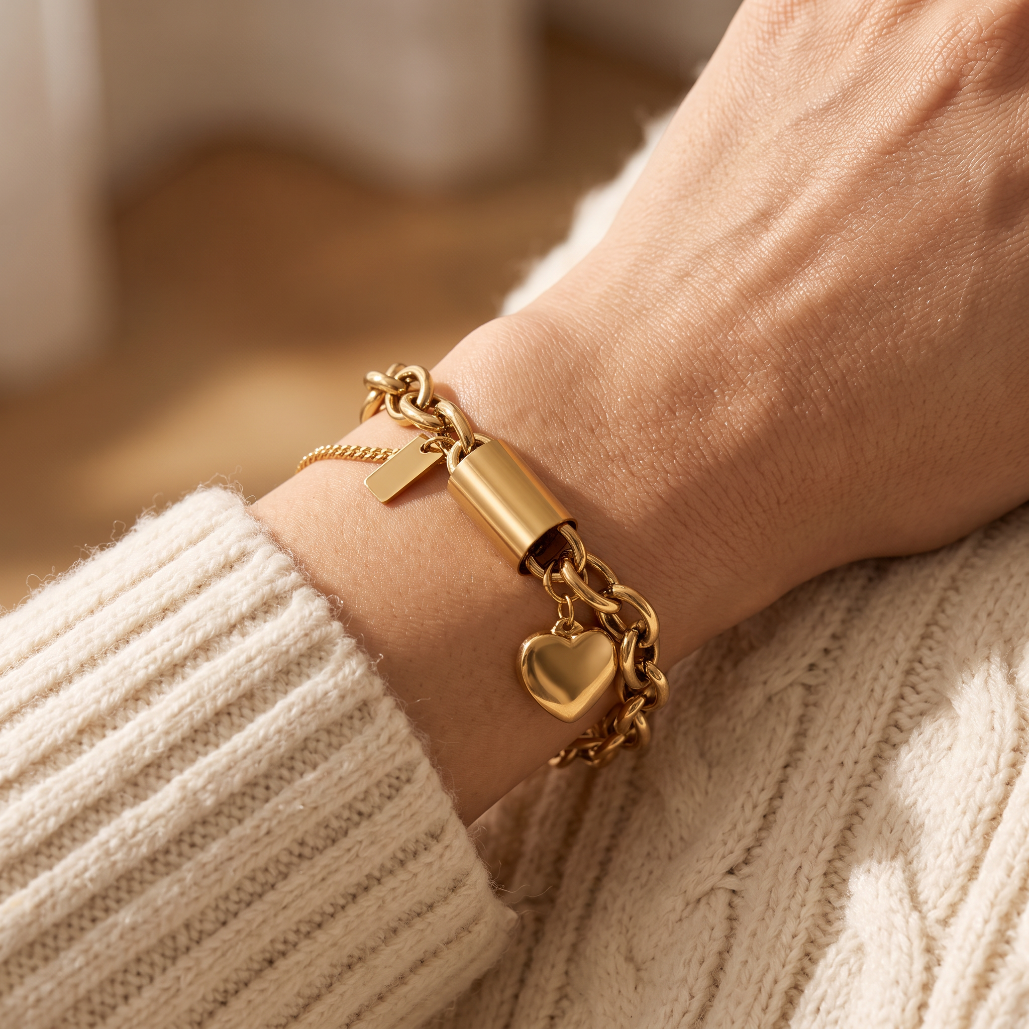 Nova Gold Bracelet