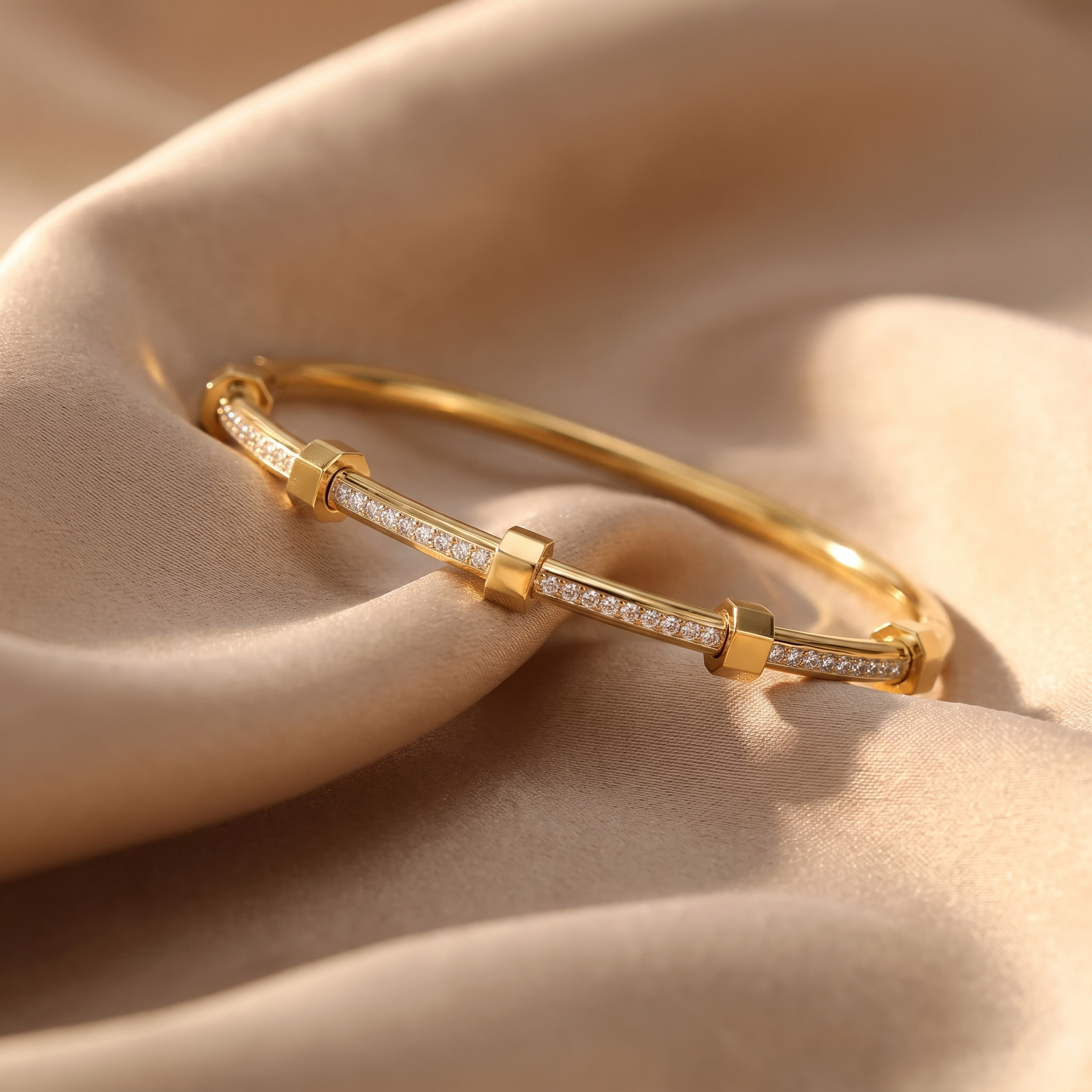 Paisley Gold Bracelet