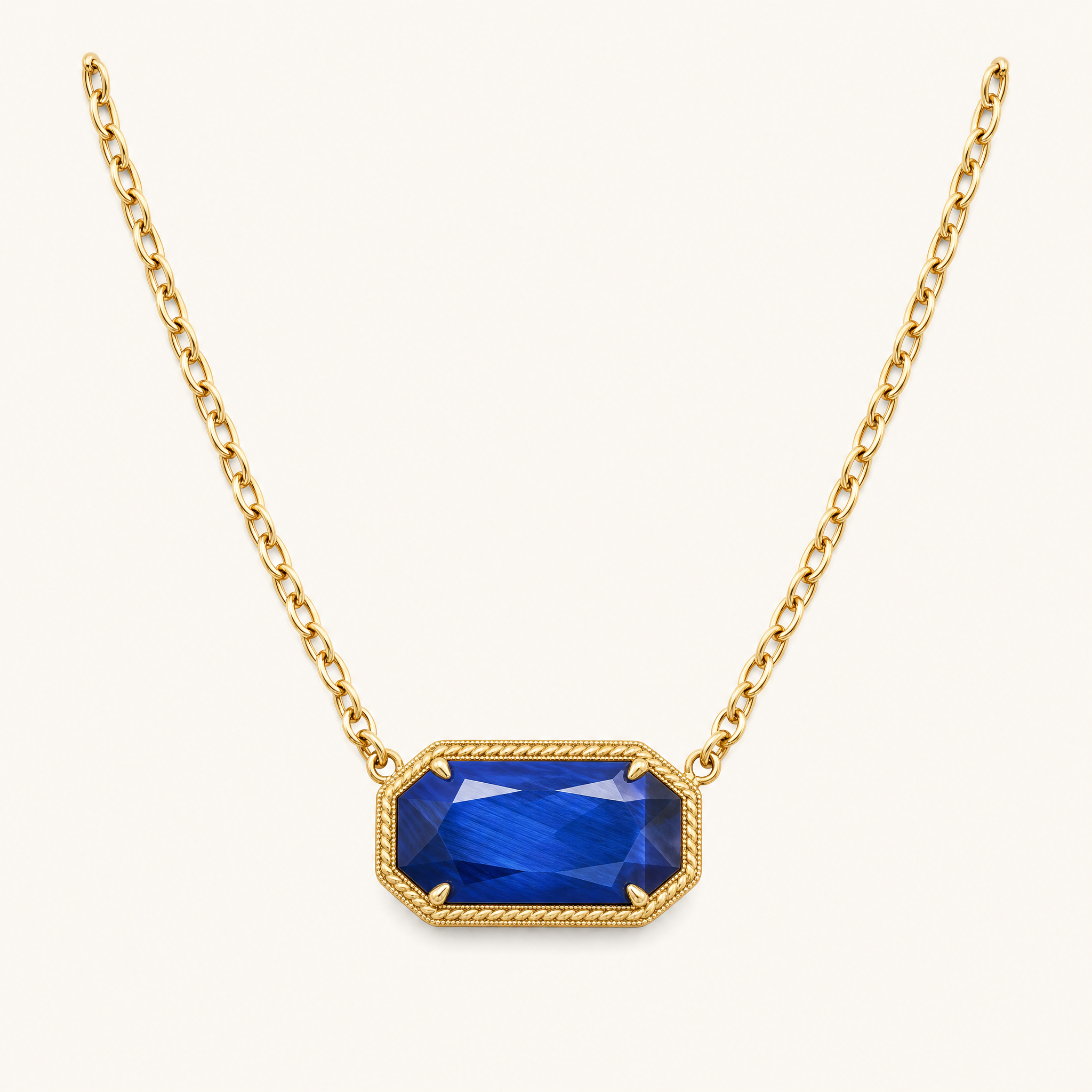 Sadie Gold Sapphire Necklace
