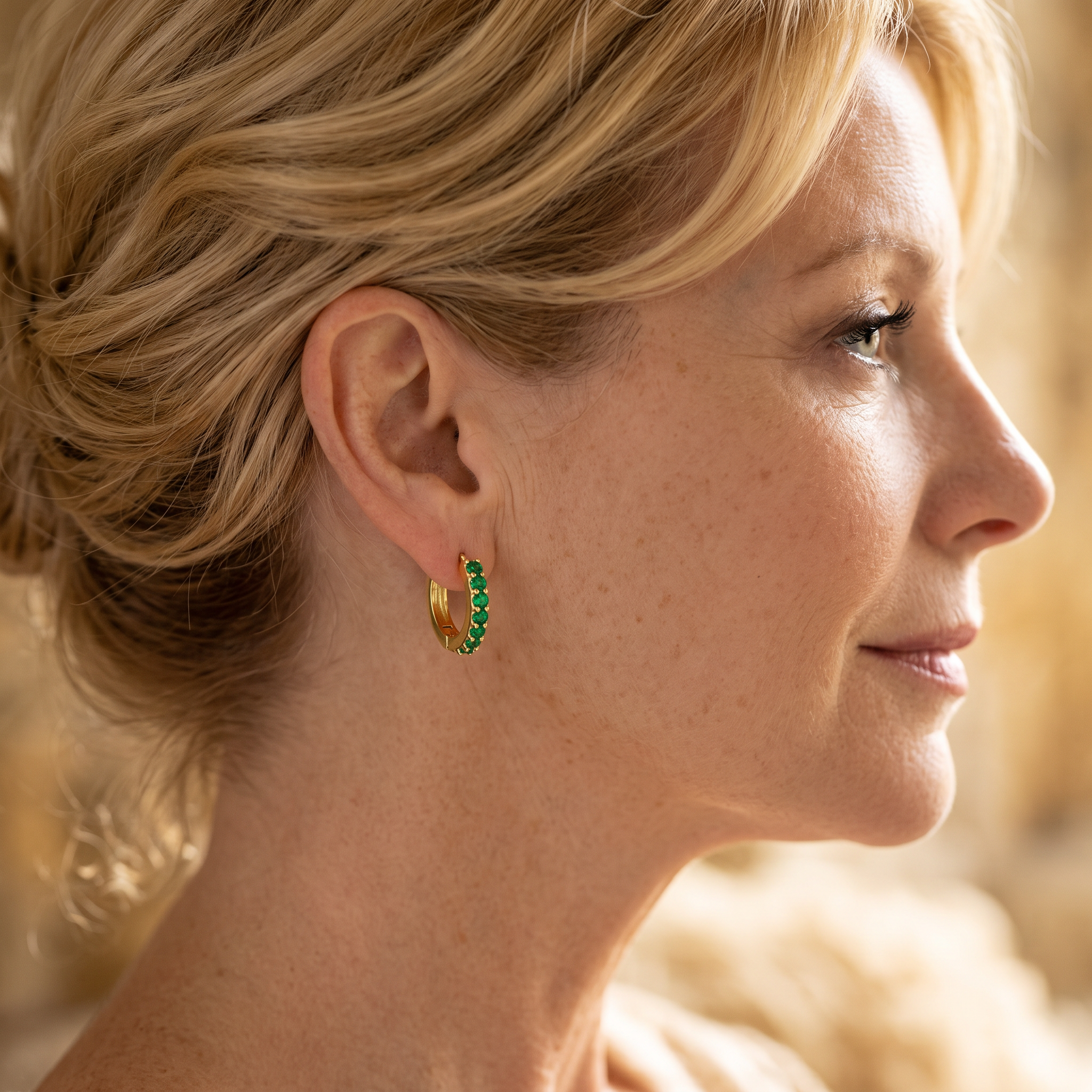 Vada Gold Earrings