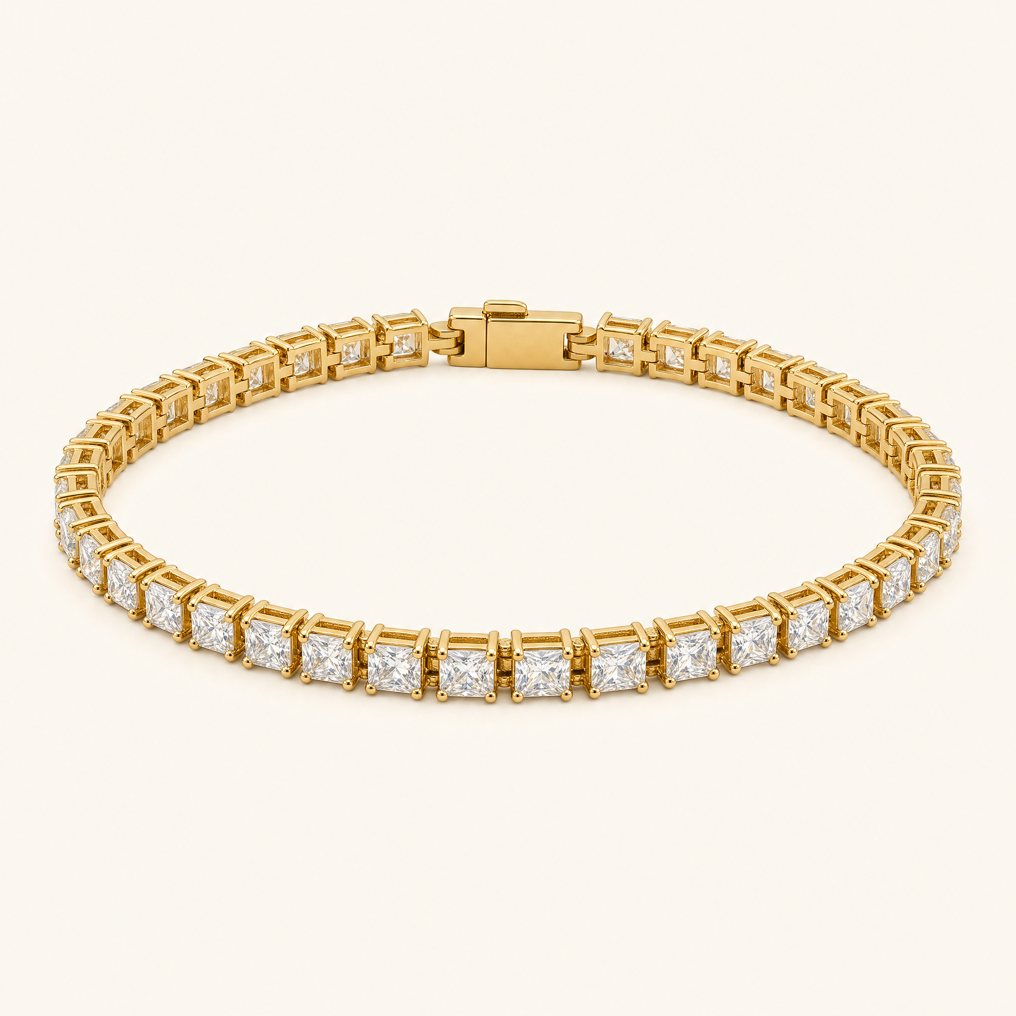 Xiomara Gold Tennis Bracelet
