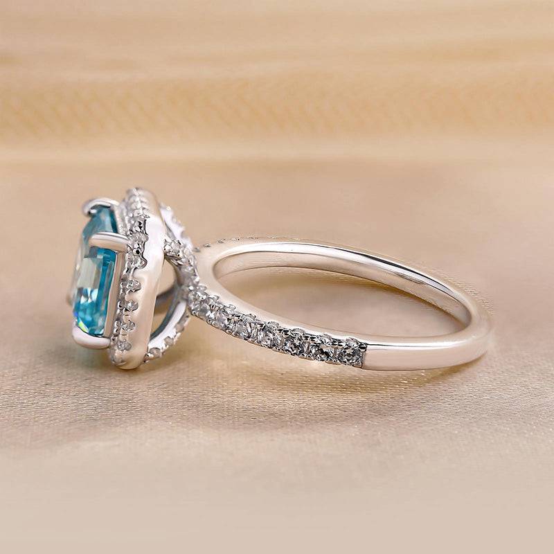 Margherita White Gold Sapphire Ring