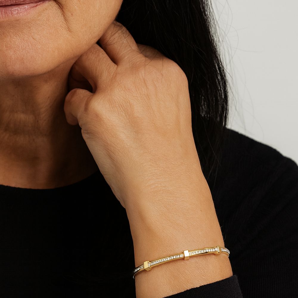 Paisley Gold Bracelet