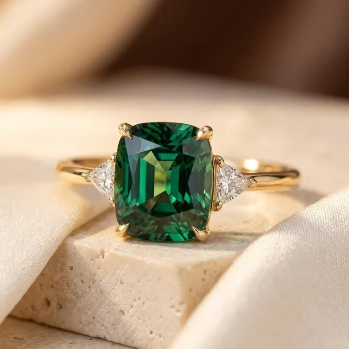 Elise Gold Solitaire Ring