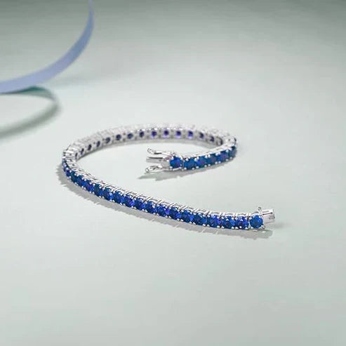 Olly Sapphire Tennis Bracelet
