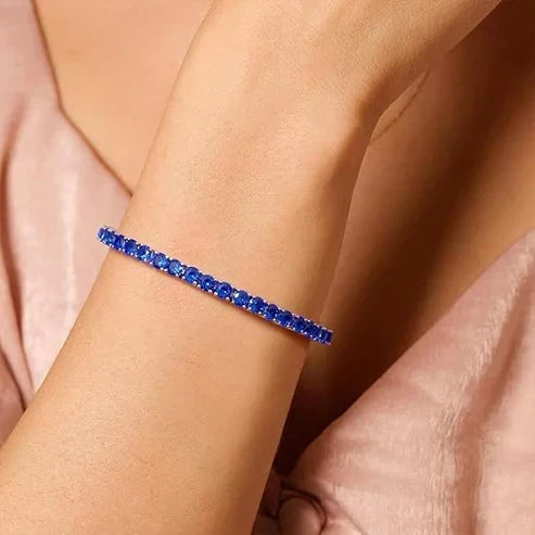 Olly Sapphire Tennis Bracelet