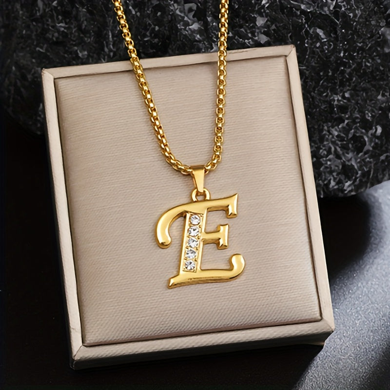 Corinne Gold Initial Necklace