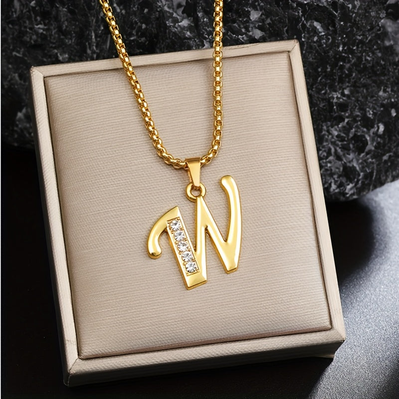 Corinne Gold Initial Necklace