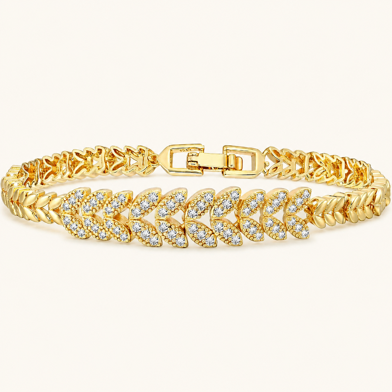 Sable Gold Tennis Bracelet