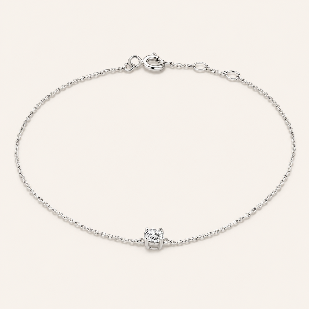 Cléa White Gold Bracelet
