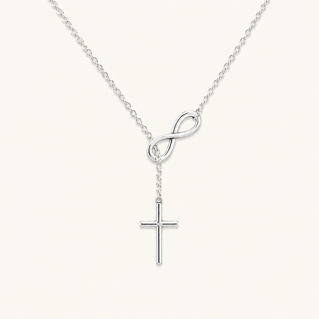 Marlene White Gold Pendant Necklace
