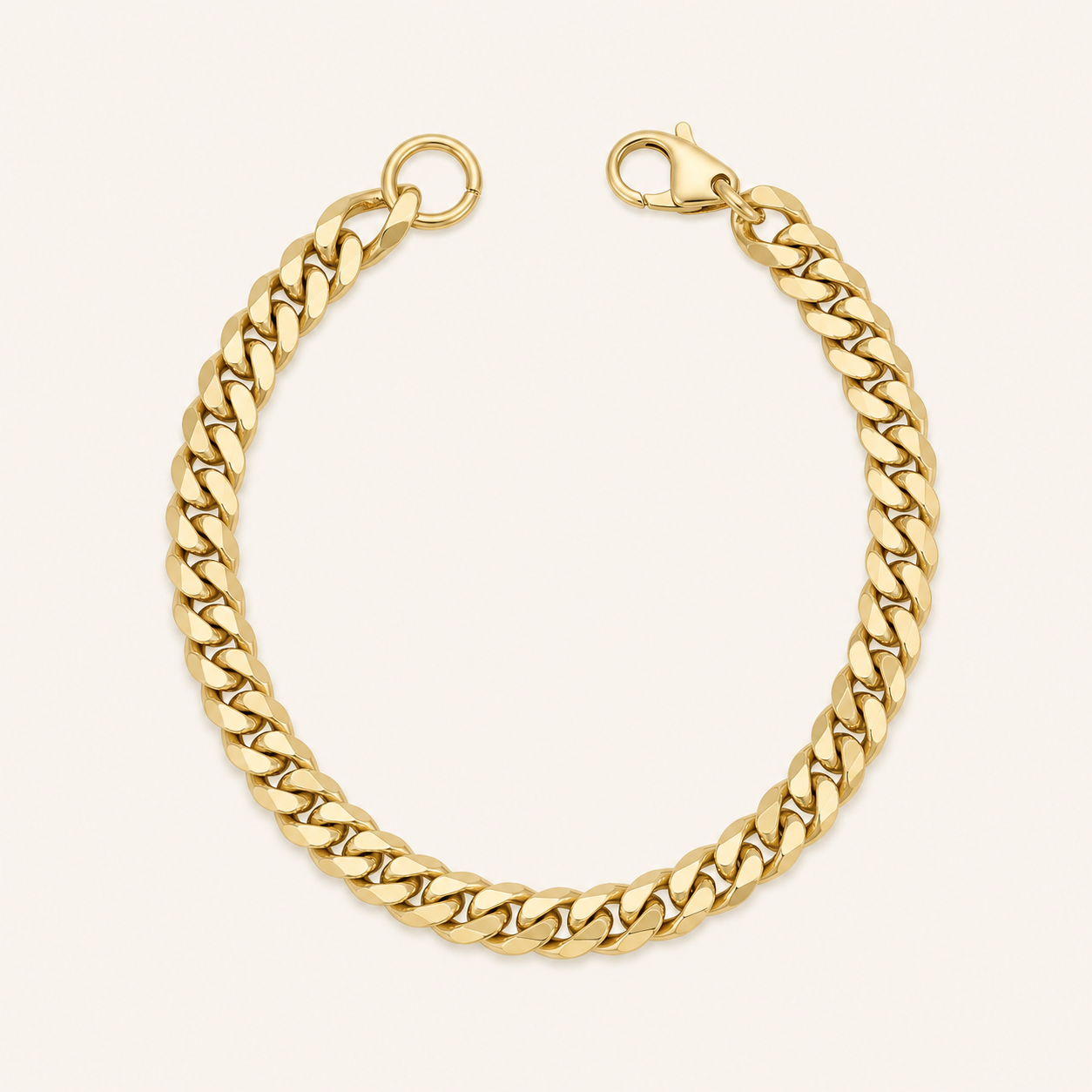 Margaux Gold Cuban Bracelet