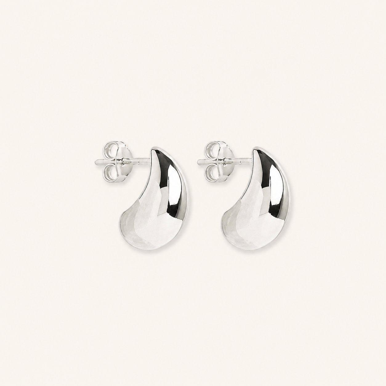 Marcella White Gold Drop Earrings
