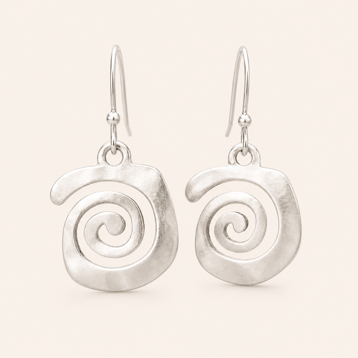 Celandine White Gold Earrings