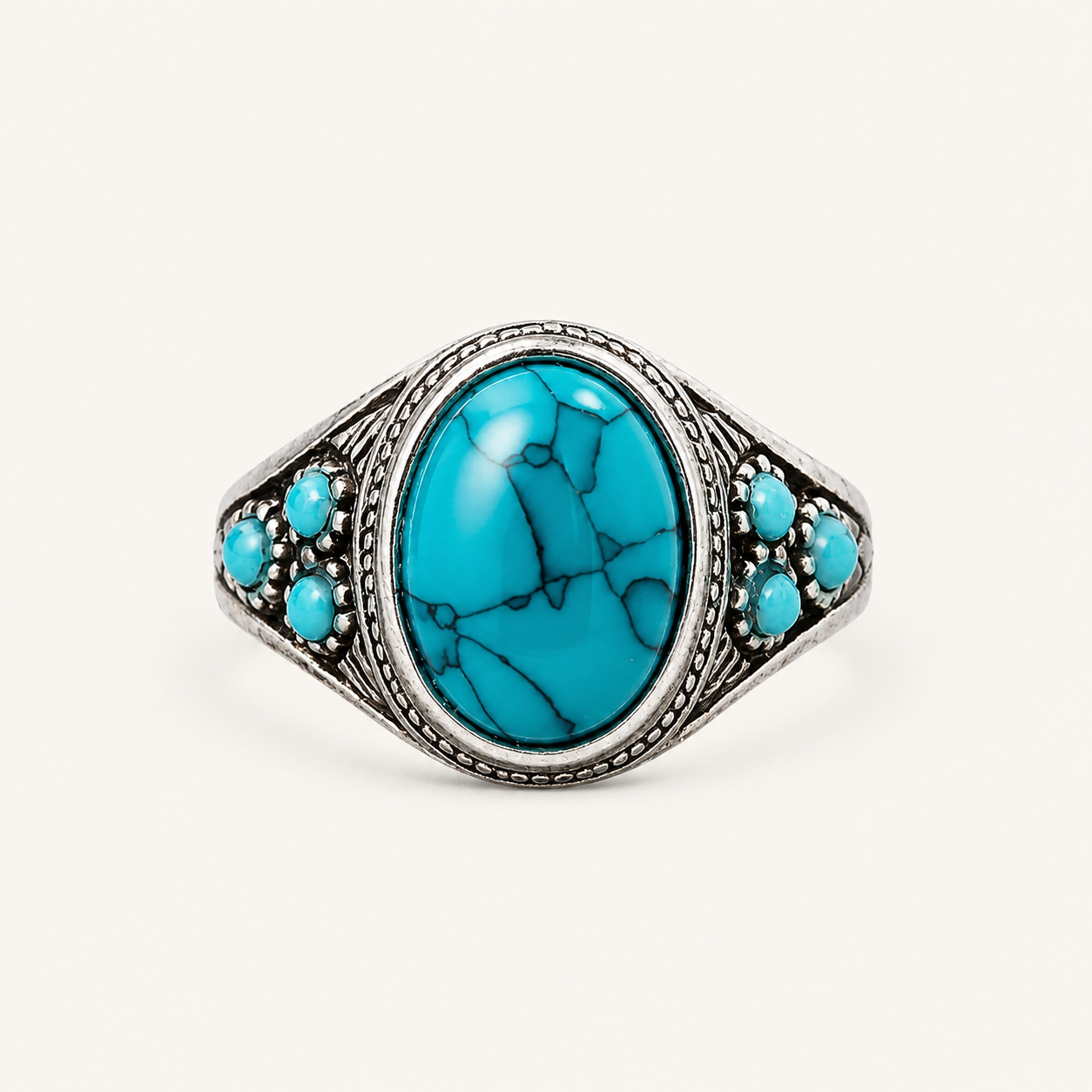 Antonia White Gold Ring