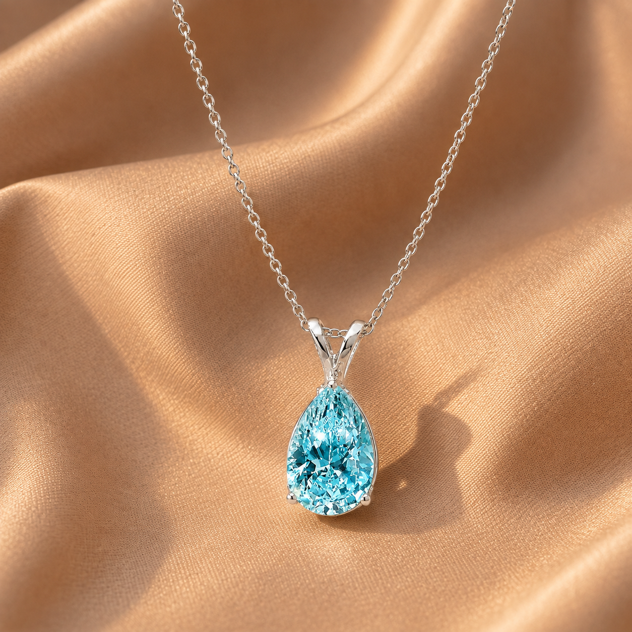 Tabitha White Gold Necklace