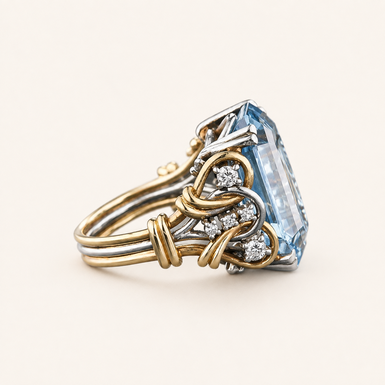 Fabiana Gold Sapphire Ring