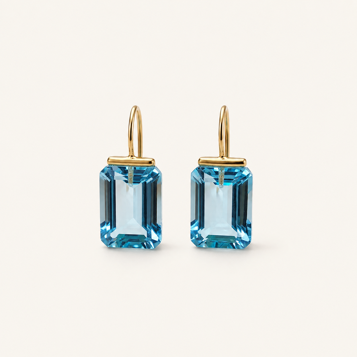 Elisabetta Gold Sapphire Earrings