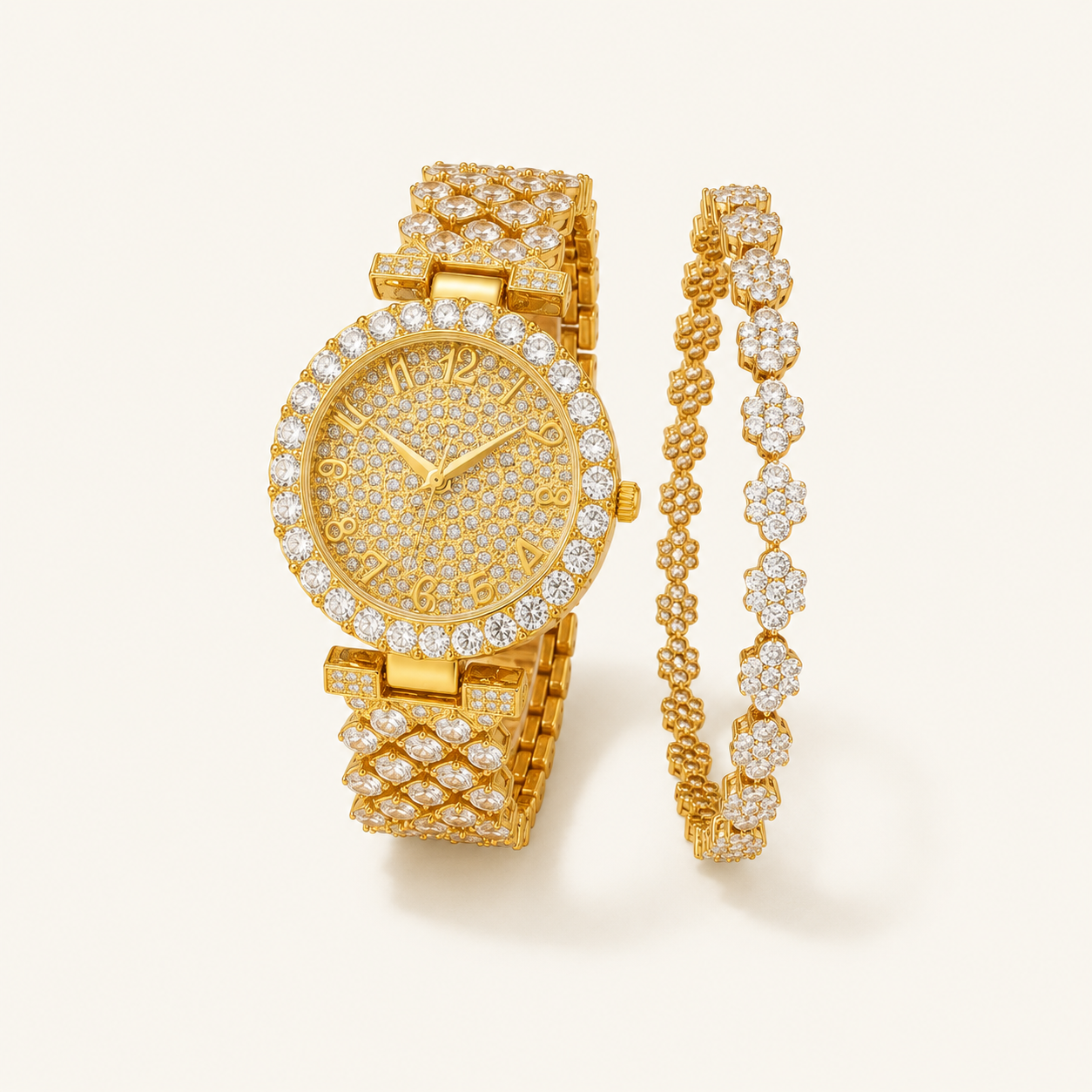 Yasmin Gold Radiant Set