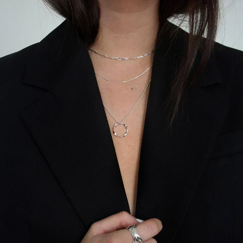 Manon White Gold Necklace