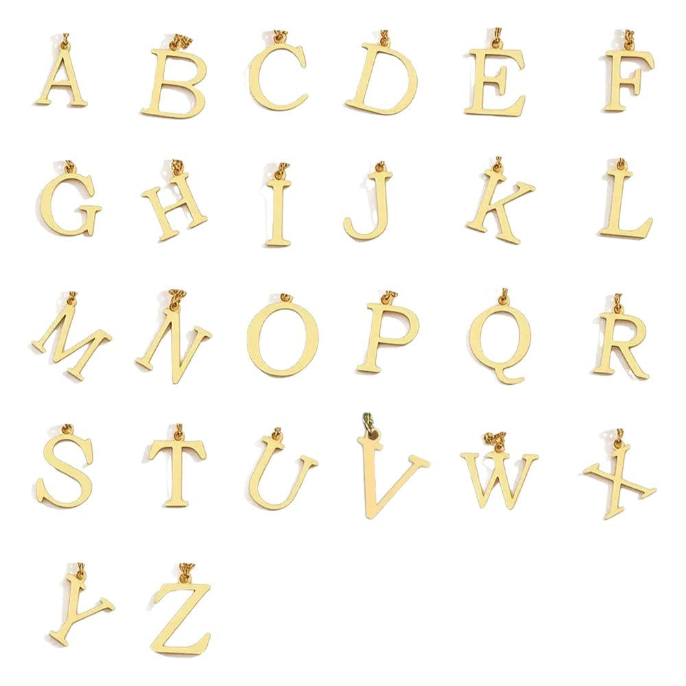 Bellamy Gold Initial Necklace